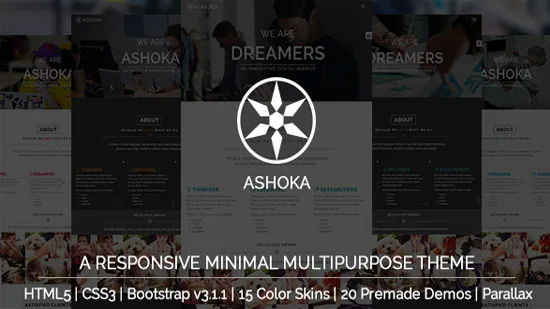 Шаблон Landing page 54