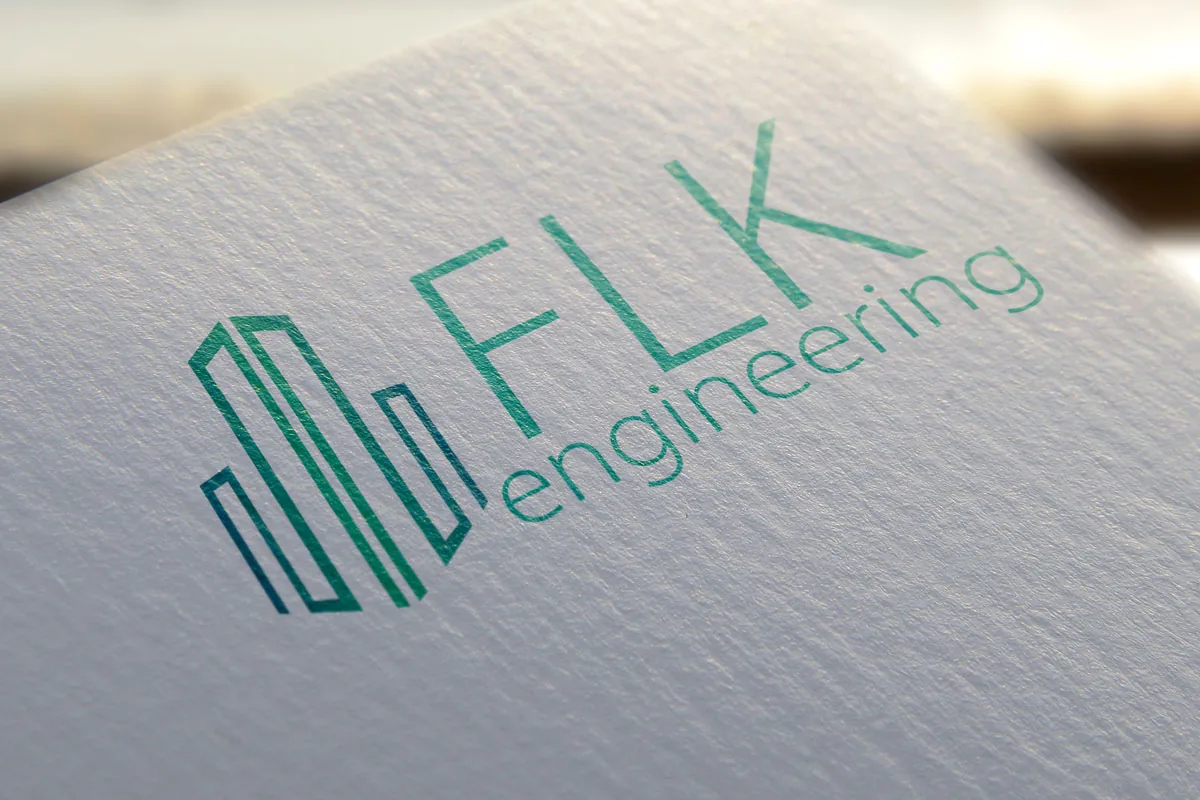 Разработка Логотипа для FLK engineering