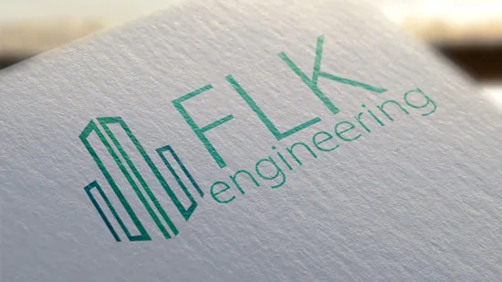 Разработка Логотипа для FLK engineering