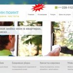 Website for cleaning company