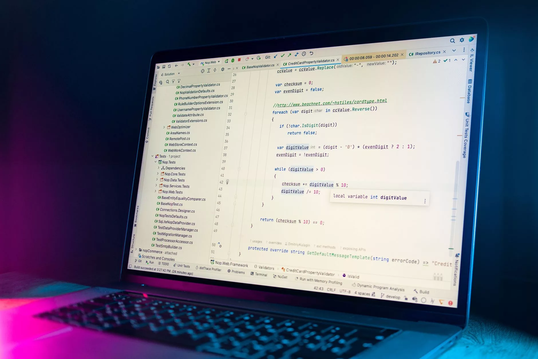Defining the Modern WordPress Developer Role close-up of computer screen showing complex php and javascript code in an integrated development environment
