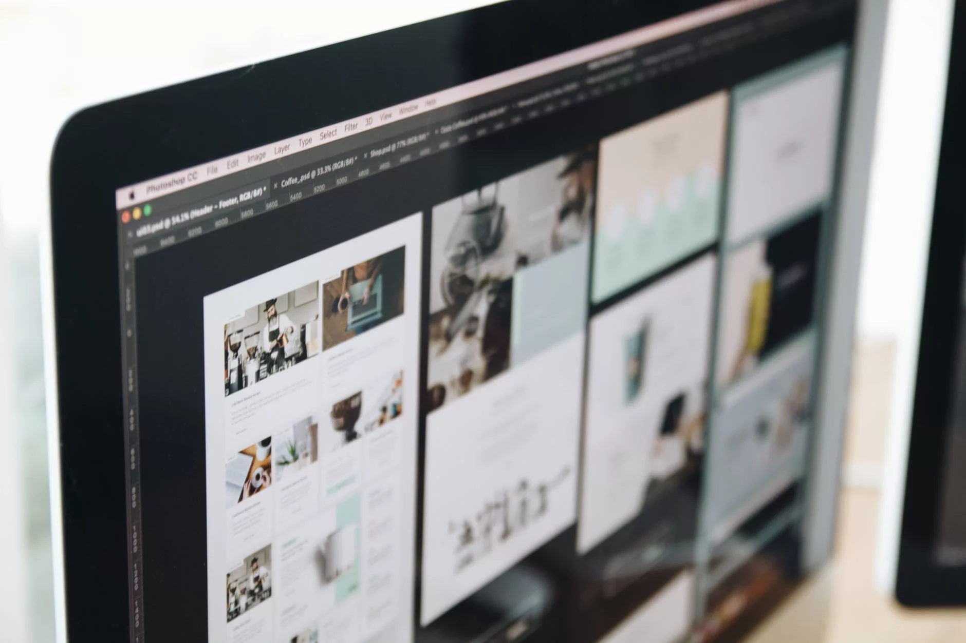 Phase 3: Selecting the Right WordPress Template and Setting Up Layouts computer monitor displaying block theme layout editor and website customization settings