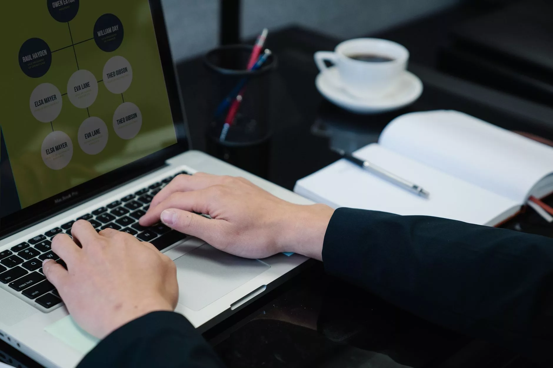 The Evolution of WordPress AI: From Simple Prompts to Agentic Workflows laptop screen displaying advanced automated content workflows and data charts in a modern workspace