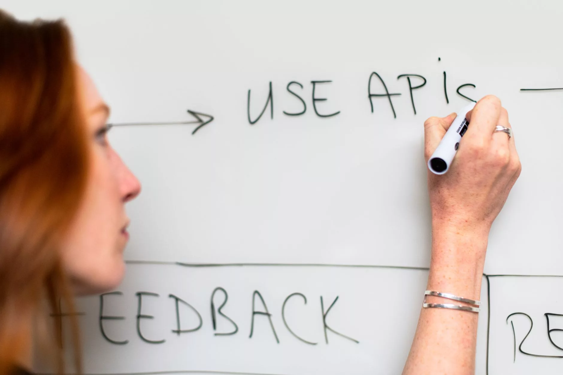 Architecting Scalable Web Applications with Express 5 software engineer sketching api routing architecture on a whiteboard