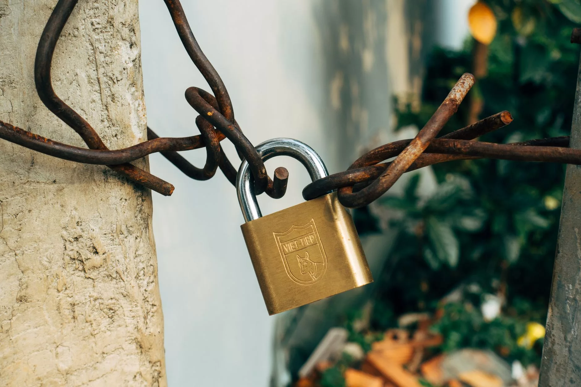 Glowing digital security SSL padlock icon displayed on a secure server dashboard.