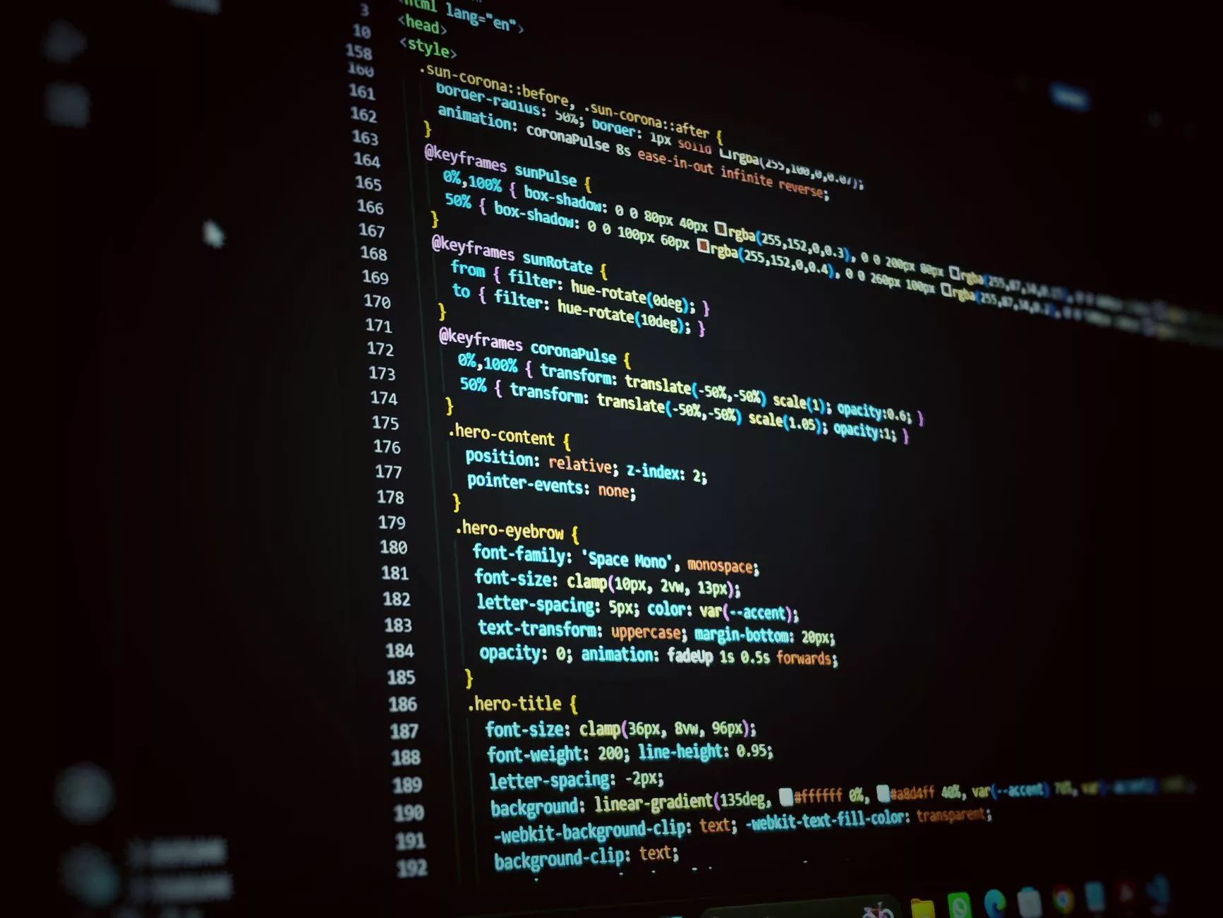 Leveraging Structured Data and Rich Results Realistically software engineer reviewing structured data markup code on a computer monitor
